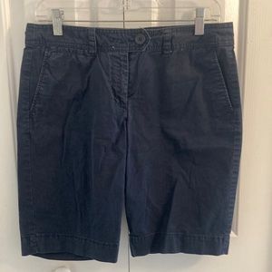 LOFT Navy Shorts Size 6